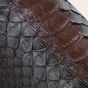 Bota de vestir en piel genuina de pitón para caballero Botas y Botines 