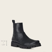 Botín casual en piel genuina de mantarraya para caballero Botas y Botines 