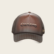 Gorra Cuadra en piel genuina Gorras 
