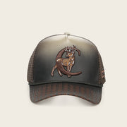 Gorra en piel genuina con diseño de venado Gorras 