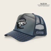 Gorra en piel genuina con diseño de tiburón Gorras 