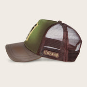 Gorra en piel genuina con diseño de caimán Gorras 