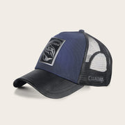 Gorra en piel genuina con diseño de mantarraya Gorras 