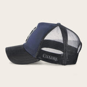 Gorra en piel genuina con diseño de mantarraya Gorras 