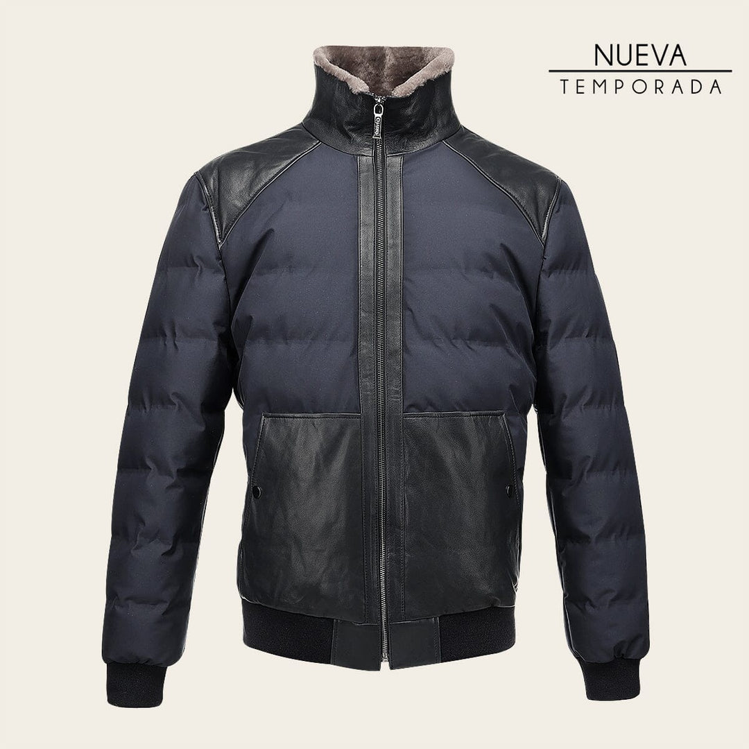 Chamarra en piel genuina de cordero para caballero Chamarras 