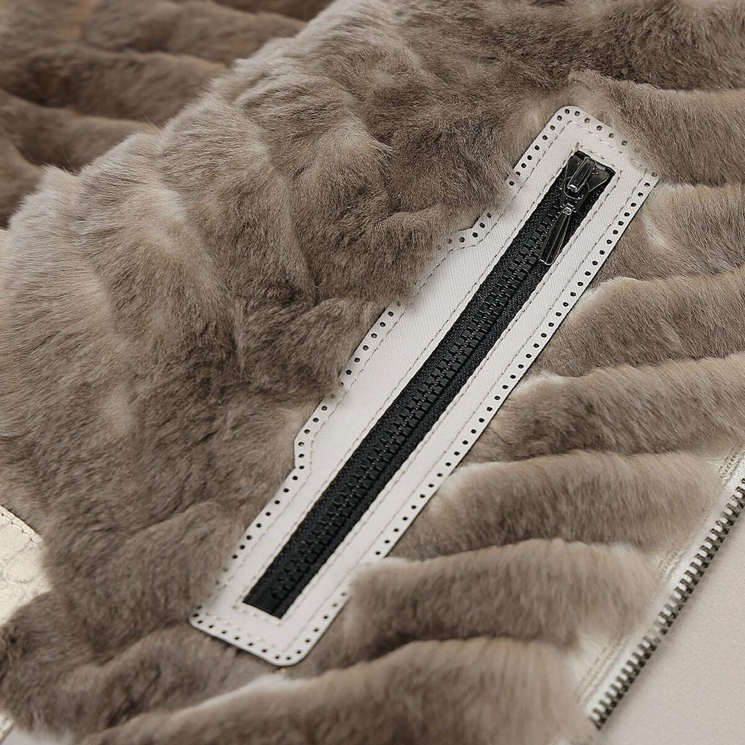 H003301 BEIGE Chamarras 