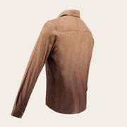 Chamarra en piel genuina para caballero Chamarras 