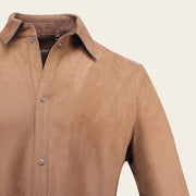 Chamarra en piel genuina para caballero Chamarras 