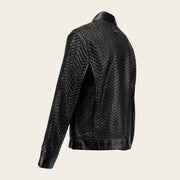 Chamarra en piel genuina de cordero para caballero Chamarras 