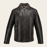 Chamarra en piel genuina de cordero para caballero Chamarras 