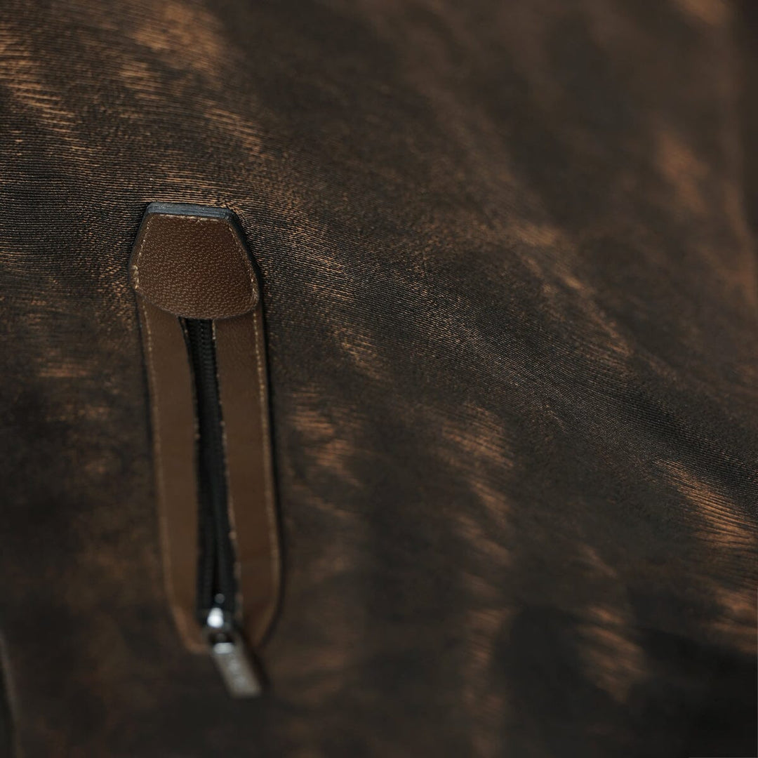 Chamarra en piel genuina de cordero para caballero Chamarras 