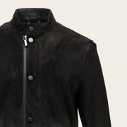 Chamarra en piel genuina de cordero para caballero Camisola 