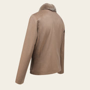 Chamarra en piel genuina de cachemira para caballero Chamarras 