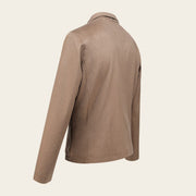 Chamarra en piel genuina de cachemira para caballero Chamarras 