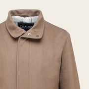 Chamarra en piel genuina de cachemira para caballero Chamarras 