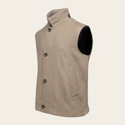 Chaleco en piel genuina de cachemira para caballero Chalecos 