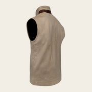 Chaleco en piel genuina de cachemira para caballero Chalecos 