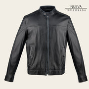 Chamarra de piel genuina para caballero Chamarras 