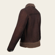 Chamarra en piel de ovino con pelo genuino Chamarras 