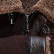 Chamarra en piel de ovino con pelo genuino Chamarras 