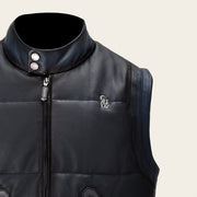 Chaleco en piel genuina de ovino Chalecos 