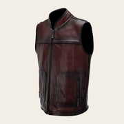 Chaleco en Piel Genuina de Ovino Chalecos 
