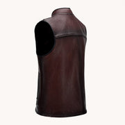 Chaleco en Piel Genuina de Ovino Chalecos 