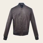 Chamarra en piel genuina para caballero Chamarras 