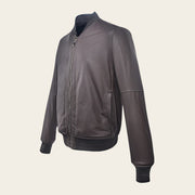 Chamarra en piel genuina para caballero Chamarras 