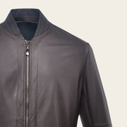 Chamarra en piel genuina para caballero Chamarras 