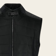 Chaleco en piel genuina de mantarraya para caballero