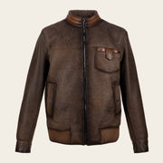 Chamarra en piel genuina de ovino Chamarras 