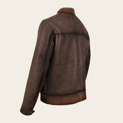 Chamarra en piel genuina de ovino Chamarras 