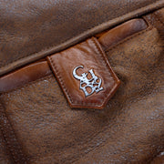 Chamarra en piel genuina de ovino Chamarras 