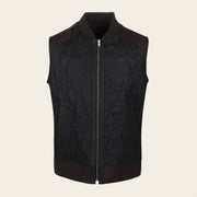 Chaleco en piel genuina de ovino Chalecos 