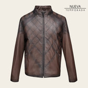 Chamarra en piel de ovino para caballero Chamarras 