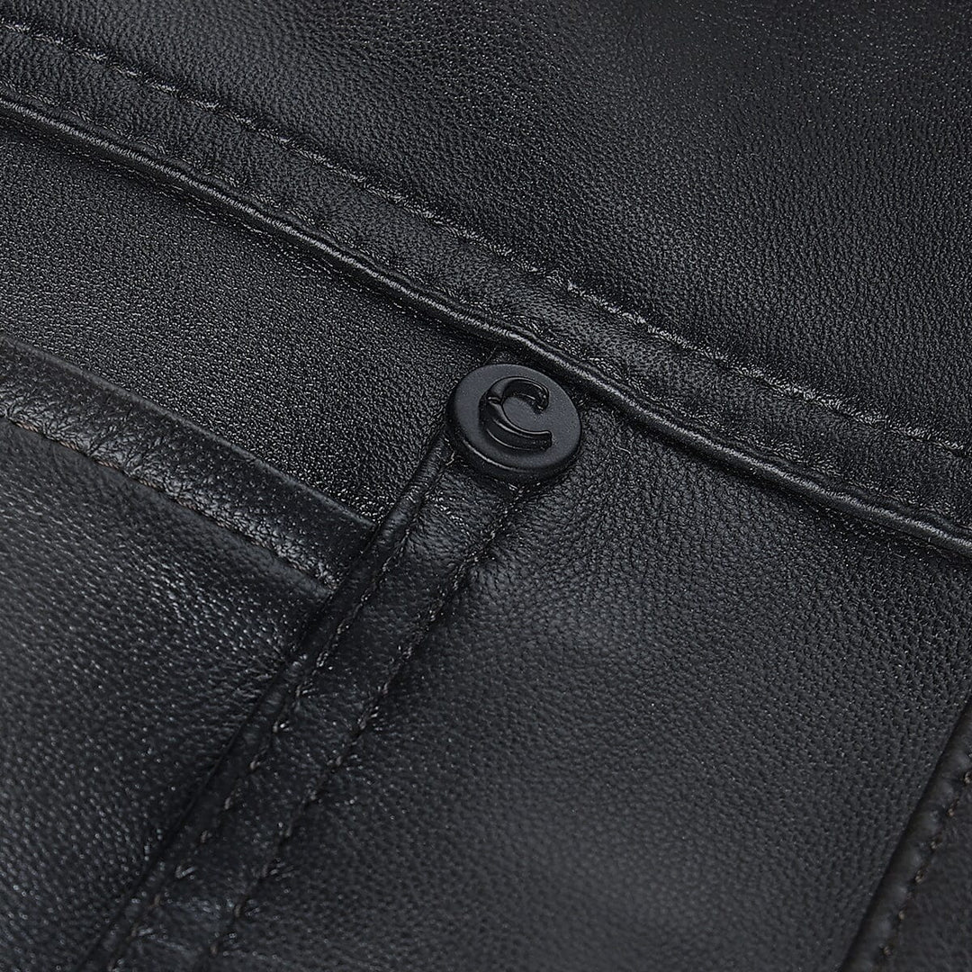 Chamarra en piel de ovino para caballero Chamarras 