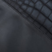 Chamarra en piel genuina de cocodrilo para caballero Chamarras 