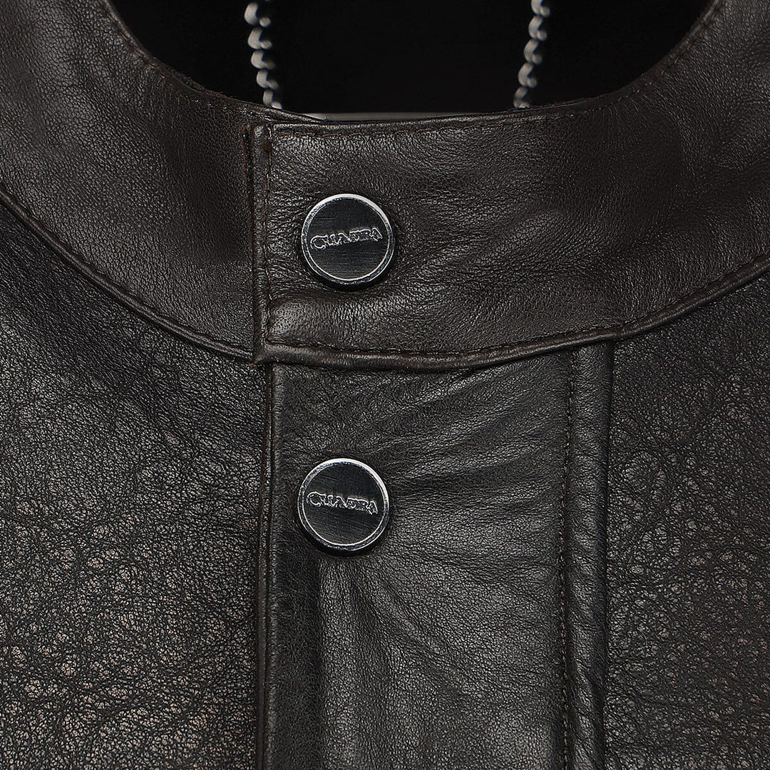 Chamarra en piel de ovino para caballero Chamarras 