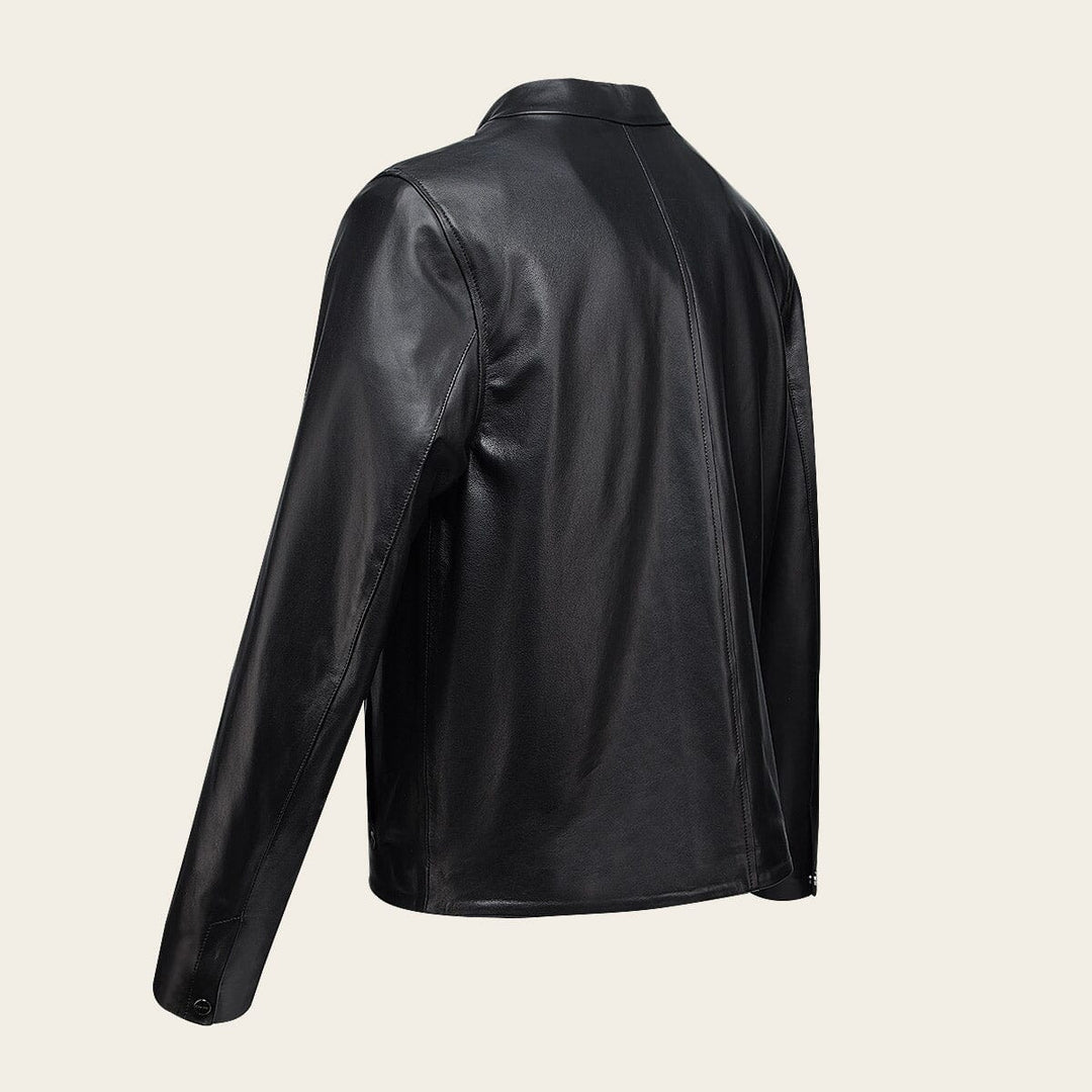 Chamarra en piel genuina de cordero para caballero Chamarras 