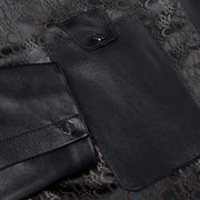 Chamarra en piel genuina de cordero para caballero Chamarras 