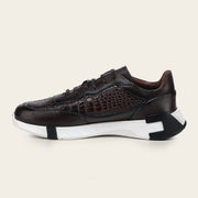 Tenis en piel genuina de moreleti para caballero Tenis 