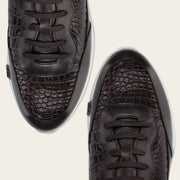 Tenis en piel genuina de moreleti para caballero Tenis 