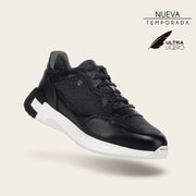 Tenis en piel genuina de mantarraya para caballero Tenis 