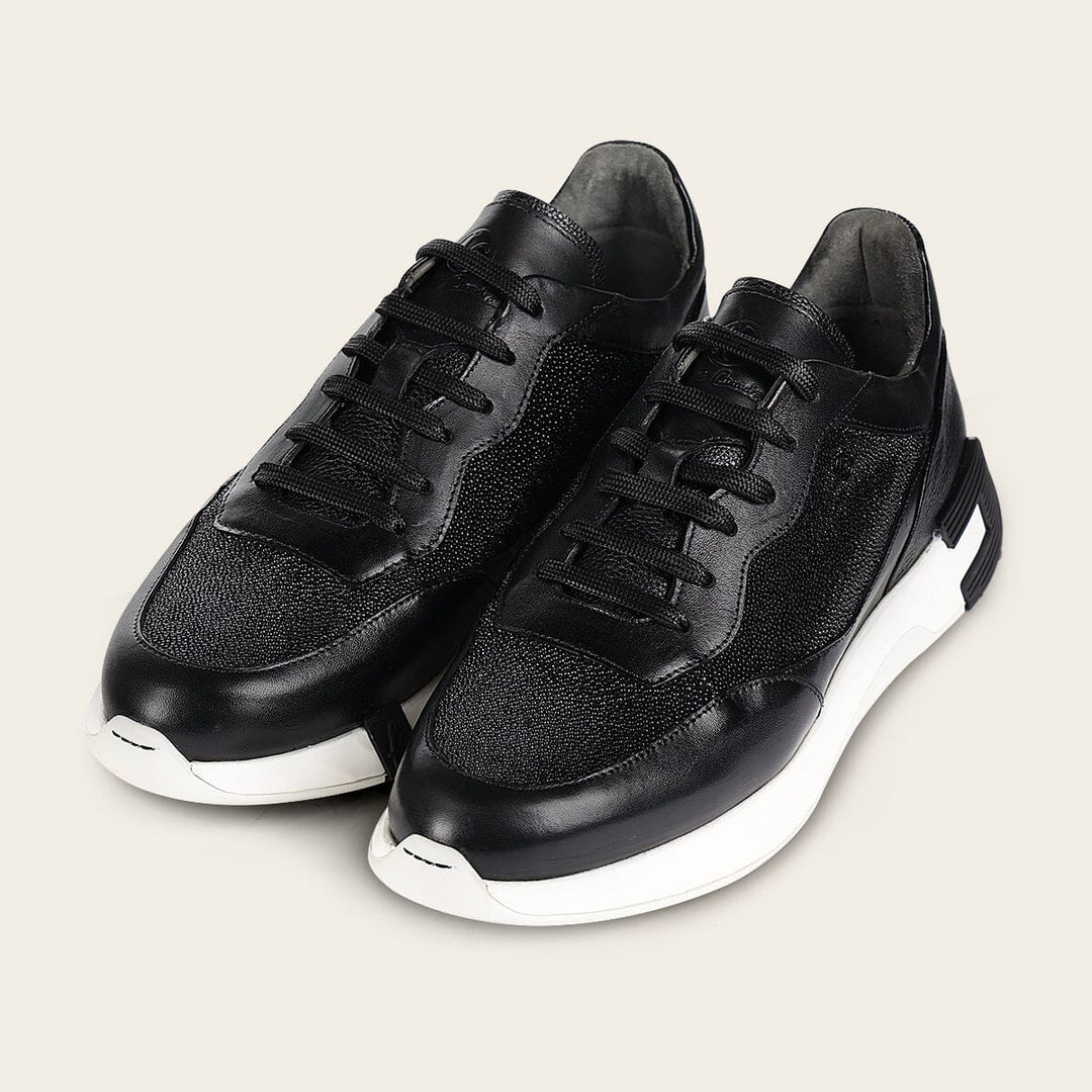 Tenis en piel genuina de mantarraya para caballero Tenis 