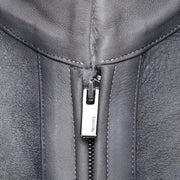 Chamarra en piel genuina de ovino con pelo para caballero Chamarras 