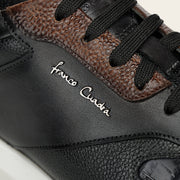 Tenis en piel genuina de caimán para caballero