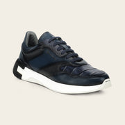 Tenis en piel genuina de caimán para caballero