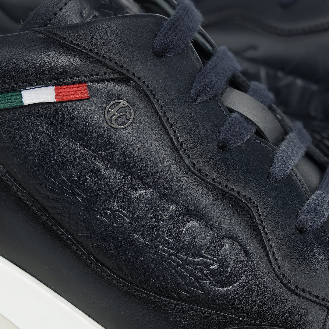 Tenis en piel genuina de alligator  para caballero  edición limitada 2026