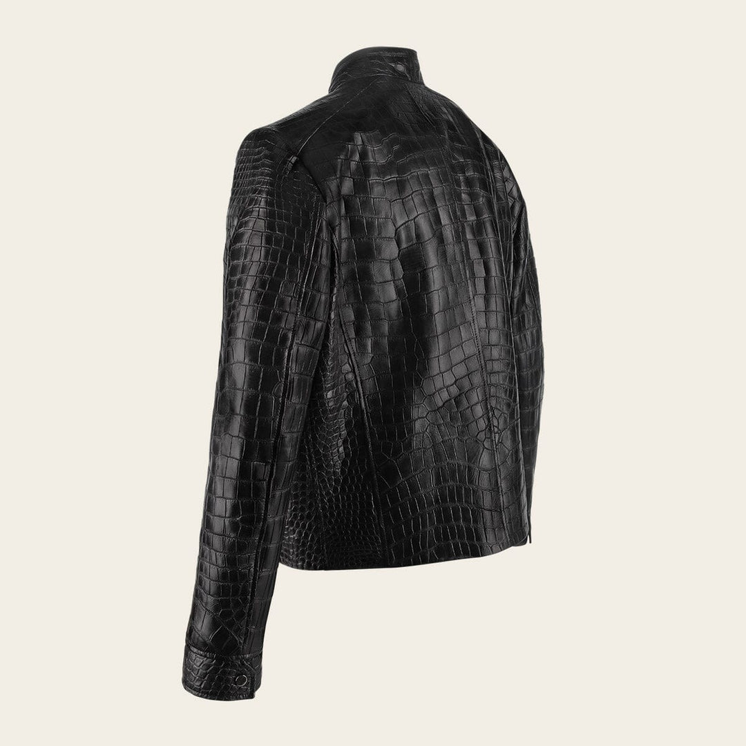 Chamarra Full Exotic en piel genuina de cocodrilo Chamarras 